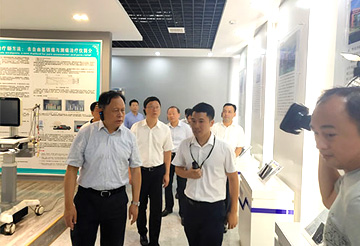 省总工会主席考察大井