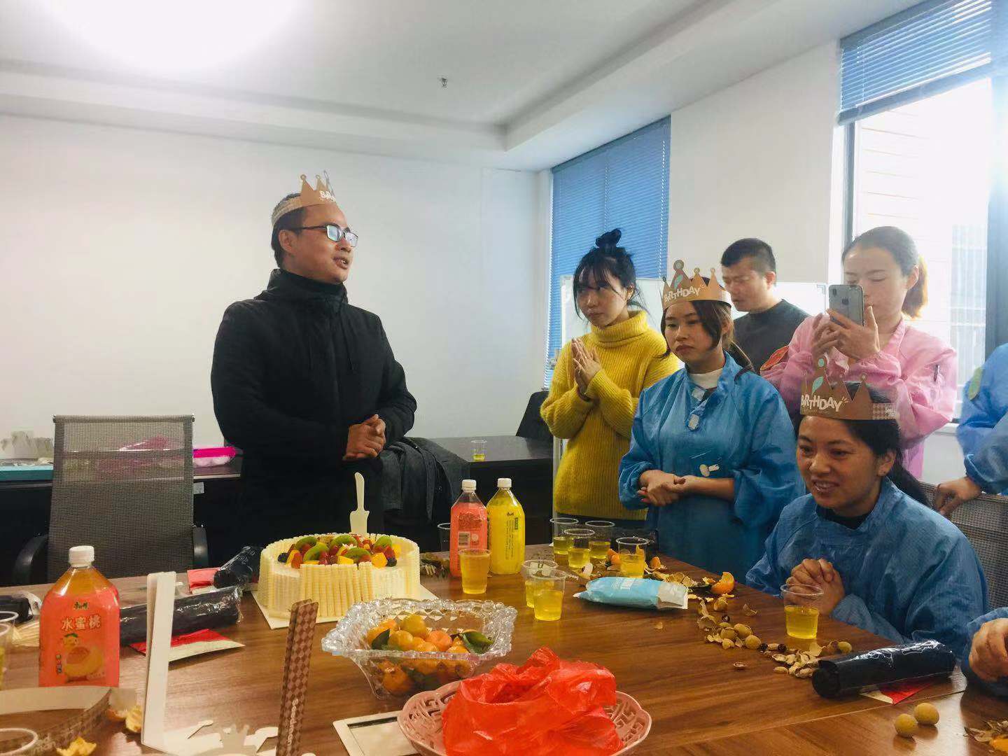 大井电源员工生日聚会