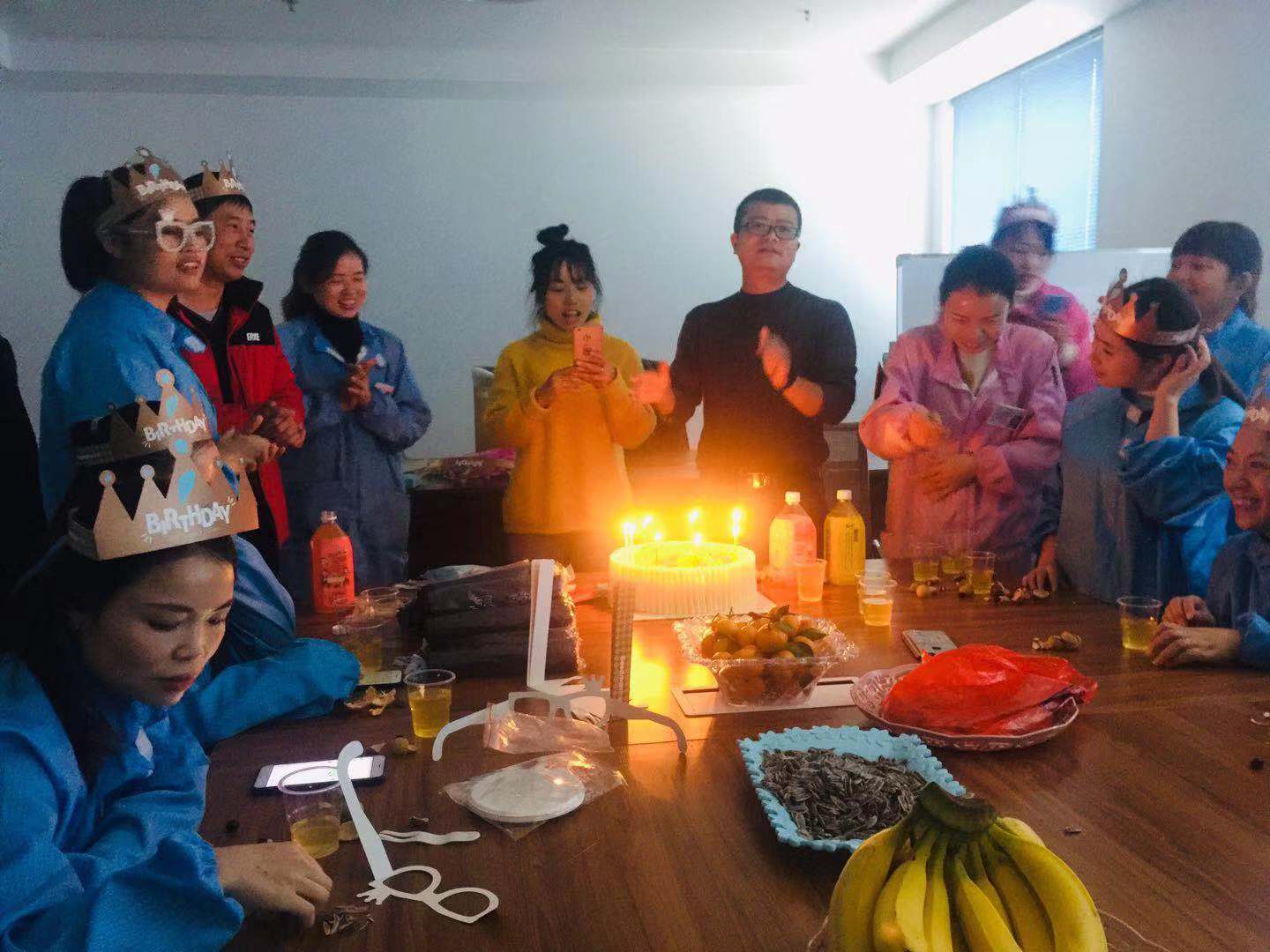 大井电源员工生日聚会
